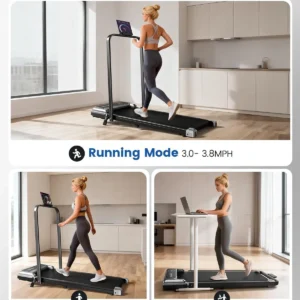Walking Pad Treadmill with Handle Bar