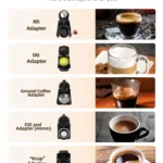 5 in 1 multiple capsule coffee machine
