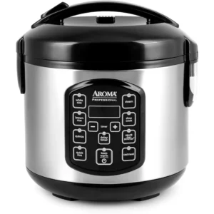 Digital Multicooker 8-Cup Cooked Rice Steamer/Slow Cooker