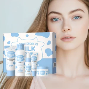 5 Piece Milk Glowing Skincare Set