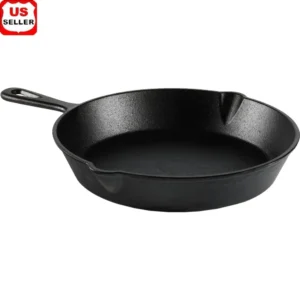 10.5 Inch Pre-Seasoned Cast Iron Skillet