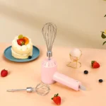 wireless portable hand mixer rechargeable kitchen whisk