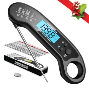 Digital Instant Read Meat Thermometer for Cooking & Grilling