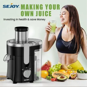 Compact Fruit Juicer Extractor Machine | Electric Juice Maker